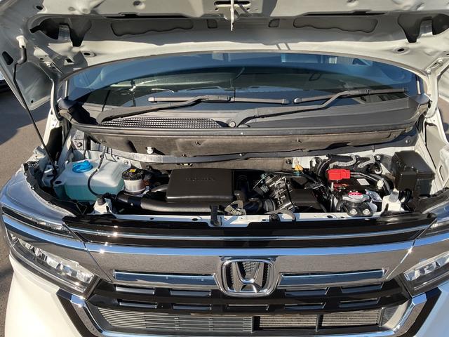 Ｎ－ＢＯＸカスタム Ｌ　ナビ　前後ドラレコ　Ｂカメラ　ＬＥＤヘッド　サイド＆カーテンエアバック　クルコン　シートヒーター　衝突安全ボディ　車線逸脱警報装置　スマートキー　オートハイビーム　障害物センサー　片側電動スライドドア（13枚目）