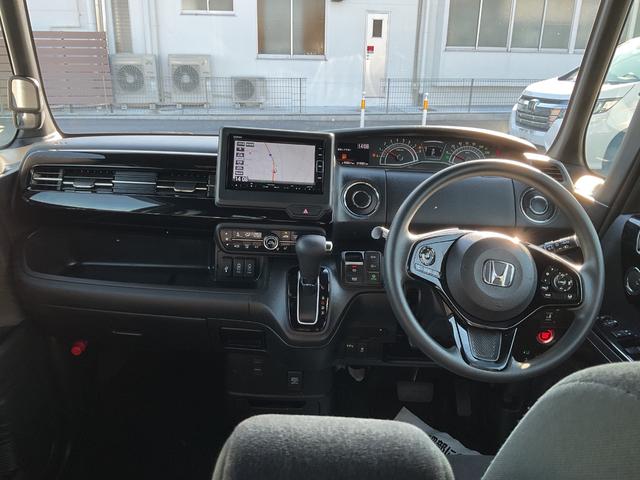 Ｎ－ＢＯＸカスタム Ｌ　ナビ　前後ドラレコ　Ｂカメラ　ＬＥＤヘッド　サイド＆カーテンエアバック　クルコン　シートヒーター　衝突安全ボディ　車線逸脱警報装置　スマートキー　オートハイビーム　障害物センサー　片側電動スライドドア（18枚目）