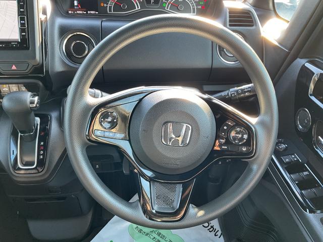 Ｎ－ＢＯＸカスタム Ｌ　ナビ　前後ドラレコ　Ｂカメラ　ＬＥＤヘッド　サイド＆カーテンエアバック　クルコン　シートヒーター　衝突安全ボディ　車線逸脱警報装置　スマートキー　オートハイビーム　障害物センサー　片側電動スライドドア（19枚目）