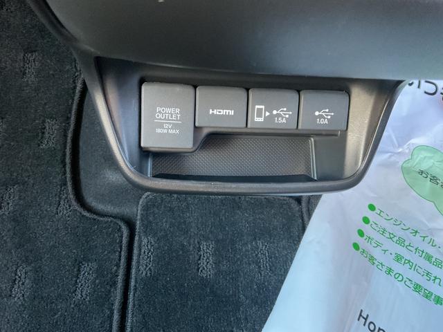 フリード Ｇ・ホンダセンシング　ナビ　ＥＴＣ　バックカメラ　両側電動スライドドア　サイド＆カーテンエアバック　追突被害軽減ブレーキ　車線逸脱警報システム　追突安全ボディ　リア席モニター　スマートキー　　クルコン　ＬＥＤヘッドライト（30枚目）