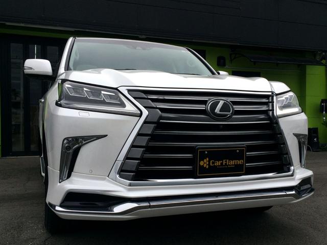ＬＸ ＬＸ５７０　／モデリスタエアロ／純正ナビ／リアエンターテイメント後席モニター／全周囲カメラ／マークレビンソン／クールボックス／サンルーフ／本革／電動ゲート／ハイトコントロール／１オナ／記録簿／禁煙／全国１年保証（11枚目）
