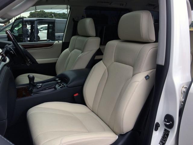 ＬＸ ＬＸ５７０　／モデリスタエアロ／純正ナビ／リアエンターテイメント後席モニター／全周囲カメラ／マークレビンソン／クールボックス／サンルーフ／本革／電動ゲート／ハイトコントロール／１オナ／記録簿／禁煙／全国１年保証（14枚目）