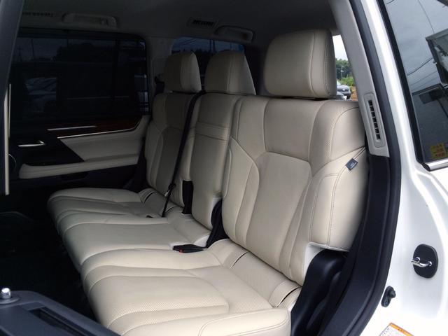 ＬＸ ＬＸ５７０　／モデリスタエアロ／純正ナビ／リアエンターテイメント後席モニター／全周囲カメラ／マークレビンソン／クールボックス／サンルーフ／本革／電動ゲート／ハイトコントロール／１オナ／記録簿／禁煙／全国１年保証（15枚目）