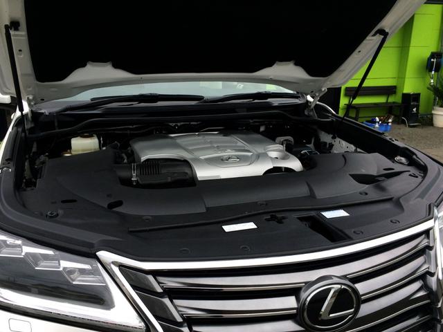 ＬＸ ＬＸ５７０　／モデリスタエアロ／純正ナビ／リアエンターテイメント後席モニター／全周囲カメラ／マークレビンソン／クールボックス／サンルーフ／本革／電動ゲート／ハイトコントロール／１オナ／記録簿／禁煙／全国１年保証（60枚目）