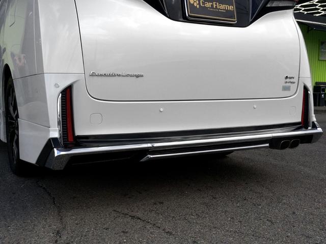 ヴェルファイアハイブリッド エグゼクティブラウンジ　／４ＷＤ／モデリスタエアロ＆グリル／イルミルーフスポイラー／シグネチャーイルミ／ユニバーサルステップ／左右ムーンルーフ／ツインモニター／全周囲カメラ／茶革／ドラレコ／関東１オナ／記録簿／禁煙／保証継承（5枚目）