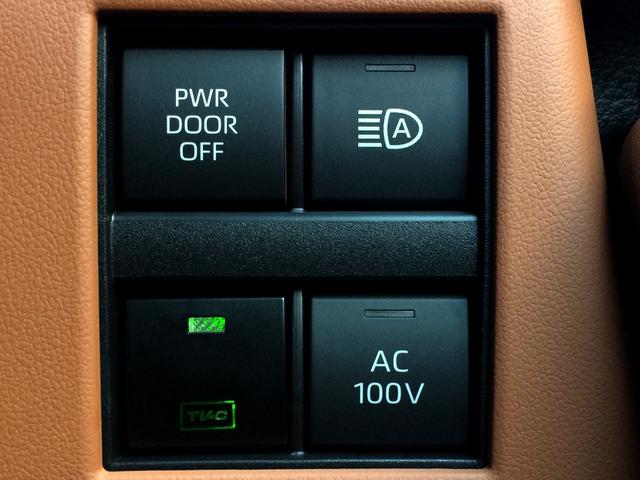 ヴェルファイアハイブリッド エグゼクティブラウンジ　／４ＷＤ／モデリスタエアロ＆グリル／イルミルーフスポイラー／シグネチャーイルミ／ユニバーサルステップ／左右ムーンルーフ／ツインモニター／全周囲カメラ／茶革／ドラレコ／関東１オナ／記録簿／禁煙／保証継承（45枚目）