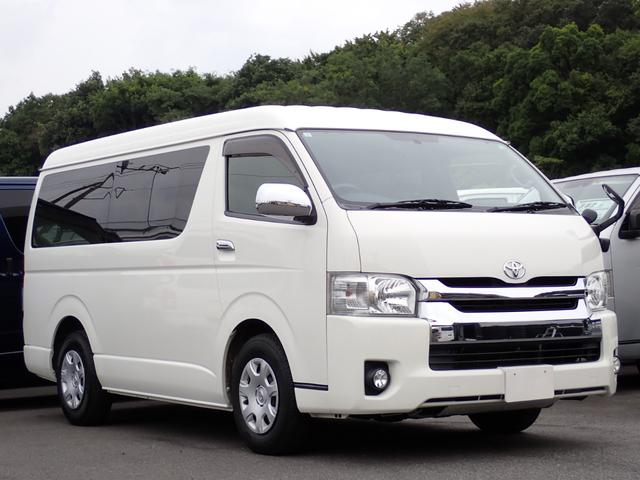ハイエースワゴン GL 送迎仕様車 パワースライドドア オートステップ 純正ナビTV バックカメラ ETC 後席モニター 10人乗り(7枚目)