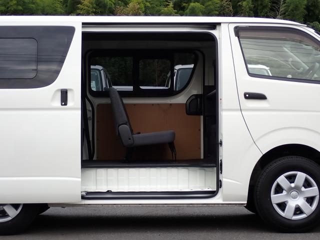 レジアスエースバン ロングＤＸ　トヨタ車体パワーリフト付　昇降能力２６０ｋｇ　両側スライドドア　ＥＴＣ２．０　禁煙車（11枚目）