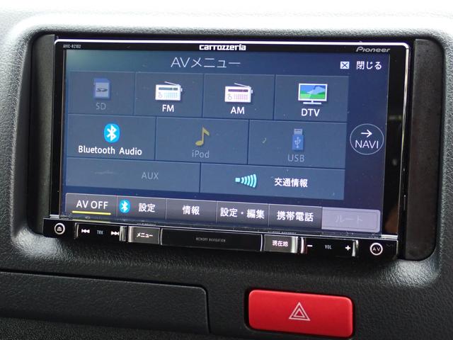 ハイエースバン ロングＤＸ　トヨタ車体パワーリフト付　昇降能力３００ｋｇ　荷室板張り加工　ラッシングレール　社外ナビＴＶ　バックカメラ　ＥＴＣ　ドライブレコーダー（13枚目）