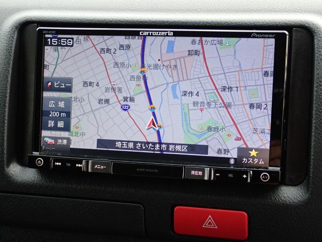 ハイエースバン ロングＤＸ　トヨタ車体パワーリフト付　昇降能力３００ｋｇ　荷室板張り加工　ラッシングレール　社外ナビＴＶ　バックカメラ　ＥＴＣ　ドライブレコーダー（31枚目）