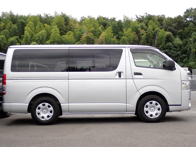 ハイエースバン ロングDX GLパッケージ ディーゼルターボ リヤクーラー リヤヒーター パノラミックビューモニター LEDヘッドランプ トヨタセーフティセンス クリアランスソナー 荷室フロア床上げ合板キット(64枚目)