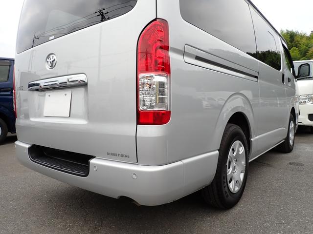 ハイエースバン ロングDX GLパッケージ ディーゼルターボ リヤクーラー リヤヒーター パノラミックビューモニター LEDヘッドランプ トヨタセーフティセンス クリアランスソナー 荷室フロア床上げ合板キット(66枚目)