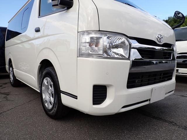 ハイエースバン ロングDX GLパッケージ リヤクーラー リヤヒーター トヨタセーフティセンス クリアランスソナー 純正ナビ バックカメラ ETC 3/6/9人乗り(51枚目)