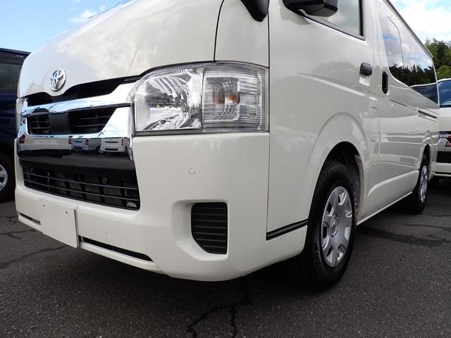 ハイエースバン ロングDX GLパッケージ リヤクーラー リヤヒーター トヨタセーフティセンス クリアランスソナー 純正ナビ バックカメラ ETC 3/6/9人乗り(56枚目)