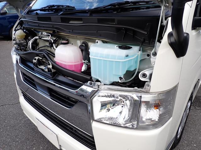 ハイエースバン ロングDX GLパッケージ リヤクーラー リヤヒーター トヨタセーフティセンス クリアランスソナー 純正ナビ バックカメラ ETC 3/6/9人乗り(58枚目)