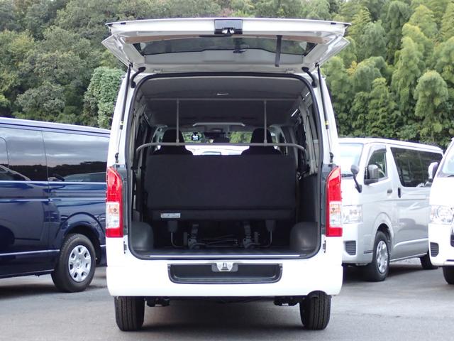 ハイエースバン ロングDX GLパッケージ リヤクーラー リヤヒーター トヨタセーフティセンス クリアランスソナー 純正ナビ バックカメラ ETC 3/6/9人乗り(63枚目)