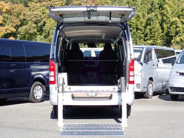 ハイエースバン ロングDX ディーゼルターボ 4WD トヨタ車体パワーリフト付 昇降能力300kg トヨタセーフティセンス 純正ナビTV バックカメラ ETC2.0(63枚目)