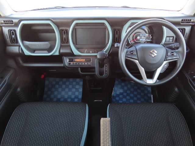 ハスラー ＨＹＢＲＩＤ　Ｇターボ　３型　衝突被害軽減ブレーキ　リヤパーキングセンサー　アダプティブクルーズコントロール　スマートキー　キーレスプッシュスタート　シートヒーター　オートライト　フルオートエアコン　パワーウィンドウ（3枚目）