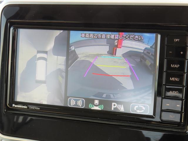 スペーシア ＨＹＢＲＩＤ　Ｘ　ＭＫ５３Ｓ　衝突被害軽減ブレーキ　リヤパーキングセンサー　ナビゲーション　全方位モニター　ＥＴＣ　ドライブレコーダー　スマートキー　キーレスプッシュスタート　後席両側パワースライドドア　ヘッドアップディスプレイ（4枚目）