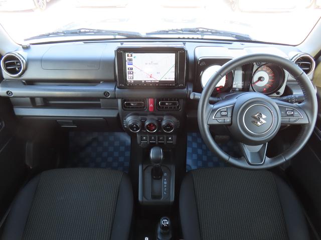 ジムニーシエラ ＪＣ　衝突被害軽減ブレーキ　ナビゲーション　ＥＴＣ　ドライブレコーダー　クルーズコントロール　オートライト　シートヒーター　パワーウィンドウ　電動格納ドアミラー　フルオートエアコン　スマートキー（3枚目）