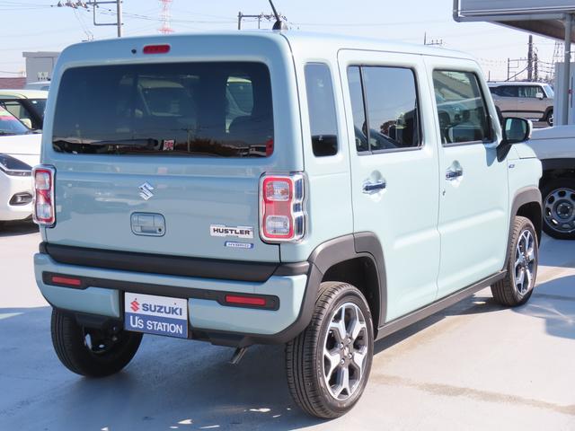 ハスラー ＨＹＢＲＩＤ　Ｘ　３型　衝突被害軽減ブレーキ　リヤパーキングセンサー　アダプティブクルーズコントロール　スマートキー　キーレスプッシュスタート　シートヒーター　オートライト　フルオートエアコン　パーソナルテーブル（2枚目）