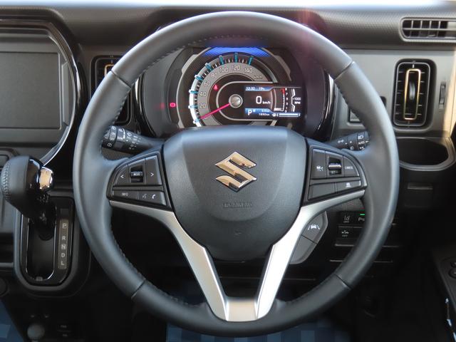 ハスラー ＨＹＢＲＩＤ　Ｘ　３型　衝突被害軽減ブレーキ　リヤパーキングセンサー　アダプティブクルーズコントロール　スマートキー　キーレスプッシュスタート　シートヒーター　オートライト　フルオートエアコン　パーソナルテーブル（5枚目）