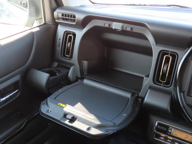 ハスラー ＨＹＢＲＩＤ　Ｘ　３型　衝突被害軽減ブレーキ　リヤパーキングセンサー　アダプティブクルーズコントロール　スマートキー　キーレスプッシュスタート　シートヒーター　オートライト　フルオートエアコン　パーソナルテーブル（42枚目）