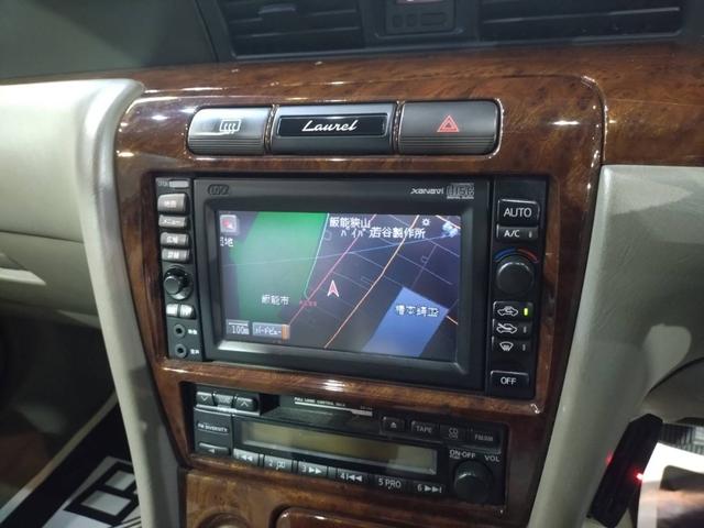 ローレル メダリスト　セレンシア　ＮＡＶＩエディション　新品車高調／新品１９インチホイール＆タイヤ／インナーブラックヘッドライト／全塗装／ローダウン／スモークテール／ナビ／ＥＴＣ／新品フルエアロ／（45枚目）