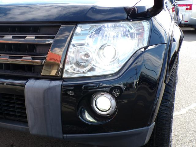 パジェロ ロング　エクシード　ブラックレザーシート　オバフェン　シートヒーター　ナビ　地デジフルセグ　Ｂｌｕｅｔｏｏｔｈ　バックカメラ　社外アルミ　社外スピーカー　３６０度ドライブレコーダー　ＥＴＣ　クルーズコントロール　キーレス（37枚目）