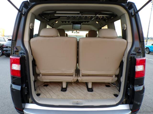 デリカＤ：５ シャモニー　オバフェン　ボディリフト　マフラー　社外アルミ　ＡＴタイヤ　ヒッチメンバー　両側パワースライドドア　ナビ　地デジ　バックカメラ　後席フリップダウンモニター　スペアキー（26枚目）