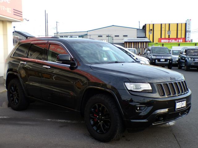 ジープ・グランドチェロキー リミテッド　黒革　サンルーフ　ＢＡＴＴＬＥＺマフラー　ヒッチメンバー＆キャリアカーゴ　パワーバックドア　バックカメラ　スマートキー　　　　プッシュスタート　ＥＴＣ　　スペアキー有　記録簿（5枚目）