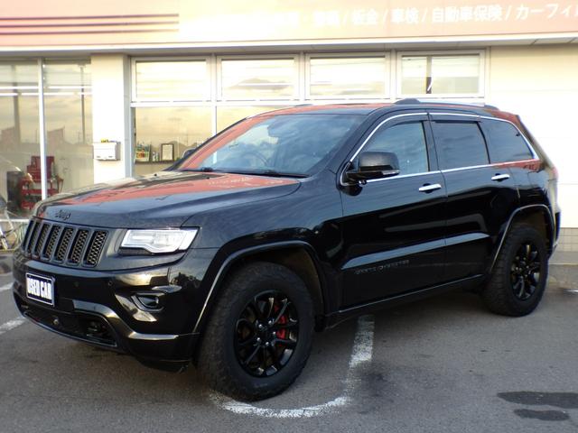ジープ・グランドチェロキー リミテッド　黒革　サンルーフ　ＢＡＴＴＬＥＺマフラー　ヒッチメンバー＆キャリアカーゴ　パワーバックドア　バックカメラ　スマートキー　　　　プッシュスタート　ＥＴＣ　　スペアキー有　記録簿（6枚目）