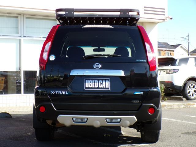 エクストレイル ２０ＧＴ　エクストリーマーＸ　６速ＭＴ　ルーフラック　ナビ　ＴＶ　ＤＶＤ　Ｂｌｕｅｔｏｏｔｈ　バックカメラ　インテリジェントキー　ＥＴＣ　クルーズコントロール　ＨＩＤ　純正１８インチアルミ（9枚目）