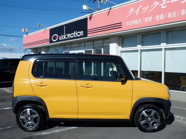 ハスラー 　デュアルカメラブレーキ　ナビ　地デジ　バックカメラ　ＣＤ　ＤＶＤ　Ｂｌｕｅｔｏｏｔｈ　シートヒーター　スマートキー　プッシュスタート　アイドリングストップ　ＨＩＤライト　ステアリングスイッチ（9枚目）