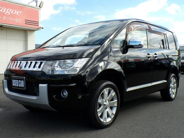 デリカD:5 シャモニー ワンオーナー 記録簿 ナビ フルセグ Bluetooth フロント&サイド&バックカメラ クルーズコントロール ステアリングスイッチ パワーシート シートヒーター HID 4WD スマートキー ETC(12枚目)