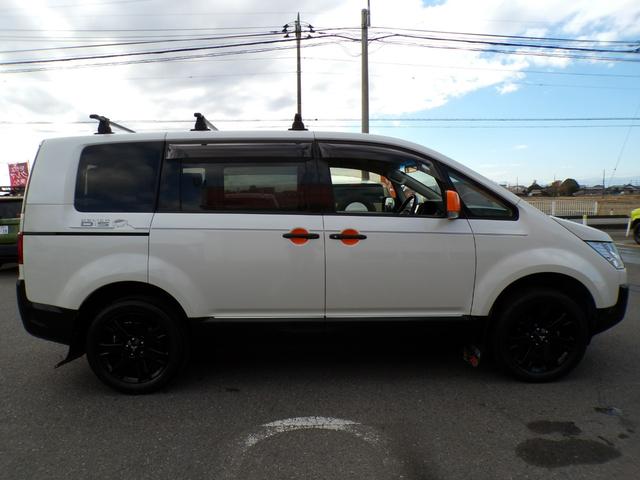 デリカD:5 アクティブギア ワンオーナー 記録簿 ナビ TV Bカメラ Bluetooth アルパインフリップダウン 両側パワースライド スマートキー スペア有 ハーフレザー シートヒーター ドラレコ 4WD MKWマッドガード(68枚目)