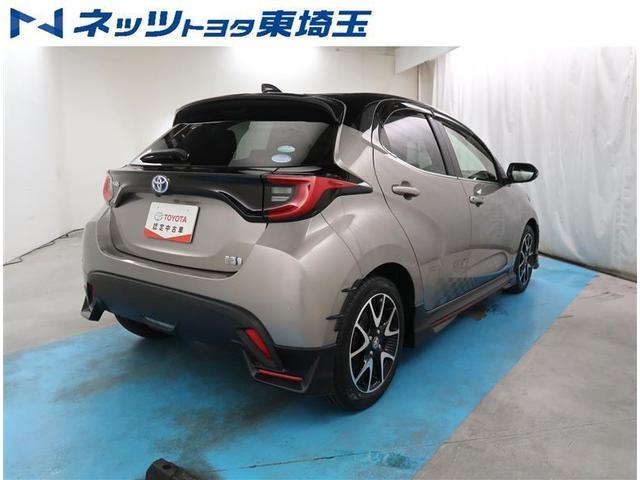 ヤリス ハイブリッドＺ　純正８型ディスプレイオーディオ　フルセグＴＶ　Ｂｌｕｅｔｏｏｔｈ・ＵＳＢ接続　全周囲カメラ　ＥＴＣ２．０　ＴＲＤ製エアロパーツ　ＬＥＤヘッドライト　純正１６インチアルミホイール（6枚目）