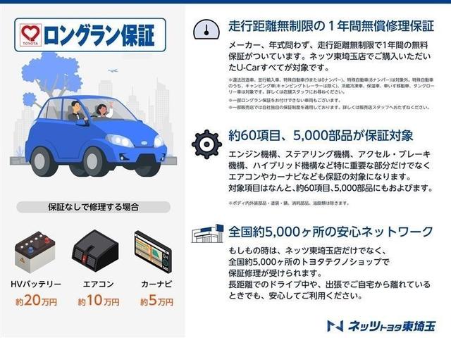 全ての中古車に１年間の無償保証が付いています！　　　ご購入後の走行距離は無制限。