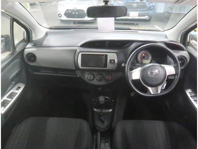 ヴィッツ F 横滑防止装置 ABS エアバック SDナビ ワンセグ CD メディアプレイヤー接続 Bluetooth ETC(13枚目)