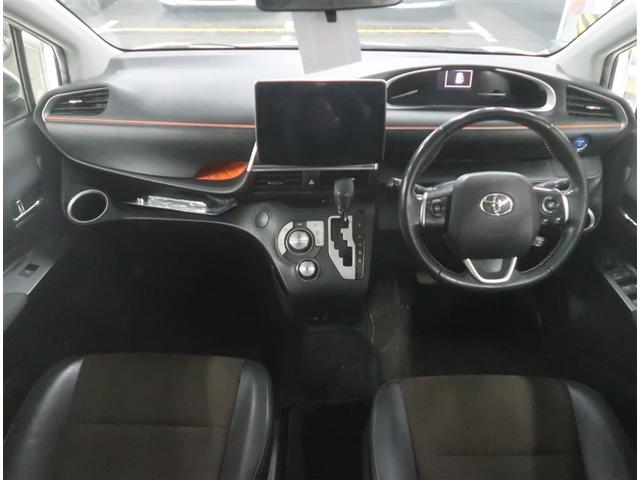 シエンタ ハイブリッドＧ　クエロ　衝突被害軽減装置　メモリーナビ　フルセグ　ＣＤ　ＤＶＤ　ミュージックサーバー　Ｂｌｕｅｔｏｏｔｈ　後席モニター　純正アルミ　ＬＥＤヘッドライト　両側電動スライドドア　スマートキー　ＥＴＣ　全周囲カメラ（13枚目）