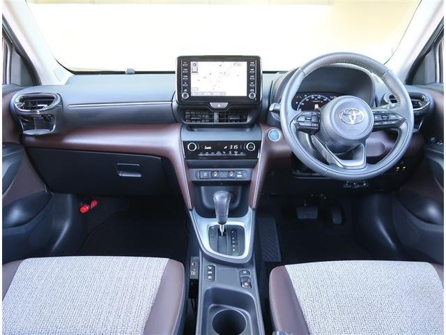 ヤリスクロス ハイブリッドＺ　ディスプレイオーディオナビ　レーダークルーズコントロール　フルセグＴＶ　ＵＳＢ・Ｂｌｕｅｔｏｏｔｈ接続　ＥＴＣ２．０　全周囲モニター　ブラインドスポットモニター　ＬＥＤヘッドライト　オートハイビーム（2枚目）