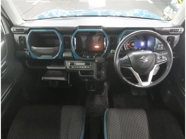 ハスラー ハイブリッドＧターボ　メモリーナビ　フルセグ　ＤＶＤ　ＥＴＣ　全周囲カメラ　衝突被害軽減装置　レーダークルーズ　クリアランスソナー　メディアプレイヤー接続　ＵＳＢ　Ｂｌｕｅｔｏｏｔｈ　シートヒーター　純正アルミ（5枚目）