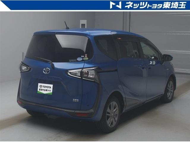 シエンタ ハイブリッドＧ　ＳＤナビ　フルセグ　ＤＶＤ　ＥＴＣ　リヤカメラ　衝突被害軽減装置　クリアランスソナー　ミュージックサーバー　Ｂｌｕｅｔｏｏｔｈ　前ドラレコ　シートヒーター　純正アルミ　両側電動スライドドア（3枚目）