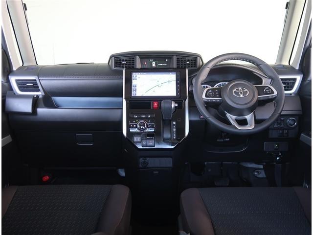 ルーミー カスタムＧ　純正９型メモリーナビ　フルセグ　ＤＶＤ　ＥＴＣ２．０　全周囲カメラ　クリアランスソナ　メディアプレイヤー接続　ミュージックサーバ　ＵＳＢ　ＨＤＭＩ　Ｂｌｕｅｔｏｏｔｈ　純正アルミ　両側電動スライドドア（8枚目）