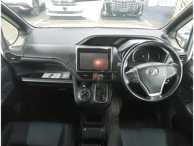 ヴォクシー ZS 煌 SDナビ フルセグ ETC リヤカメラ クリアランスソナー ミュージックサーバー Bluetooth 純正アルミ LEDヘッドライト 両側電動スライドドア スマートキー(5枚目)