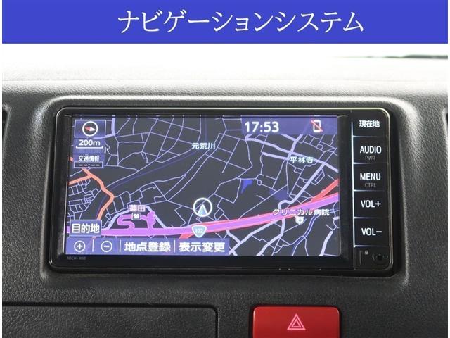 ハイエースバン ＤＸ　ＧＬパッケージ　ＳＤナビ　ワンセグ　ＣＤ　ＥＴＣ　全周囲カメラ　衝突被害軽減装置　クリアランスソナー　メディアプレイヤー接続　Ｂｌｕｅｔｏｏｔｈ　１００Ｗ　ＬＥＤヘッドライト　片側スライドドア（9枚目）