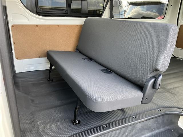 ハイエースバン ＤＸ　ＧＬパッケージ　ＳＤナビ　ワンセグ　ＣＤ　ＥＴＣ　全周囲カメラ　衝突被害軽減装置　クリアランスソナー　メディアプレイヤー接続　Ｂｌｕｅｔｏｏｔｈ　１００Ｗ　ＬＥＤヘッドライト　片側スライドドア（18枚目）