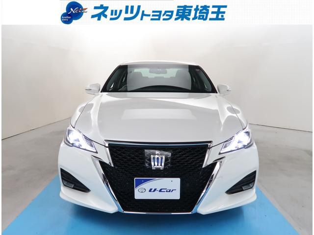 アスリートS 純正SDナビ サポカー LEDライト ETC(5枚目)
