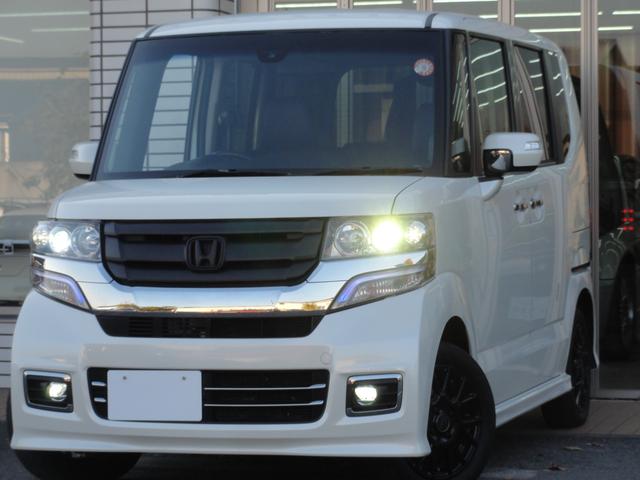 Ｎ－ＢＯＸカスタム Ｇ・ターボＬパッケージ　ホンダあんしんパッケージ　両側パワースライドドア　ターボ　低速域衝突軽減ブレーキ＋誤発進抑制機能（3枚目）