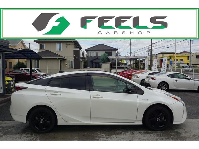 プリウス Sセーフティプラス ツートーン 9インチナビTV Bカメラ ETC 前後ドライブレコーダー クルコン トヨタセーフティ スマートキー(10枚目)